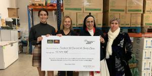 Els clients de Bonpreu i Esclat donen 47.424€ a la Fundació del Convent de Santa Clara